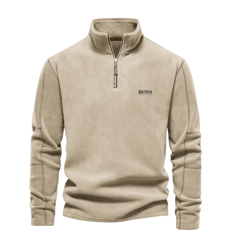 BOSS™ Prestige Fleece Quarter-Zip Pullover