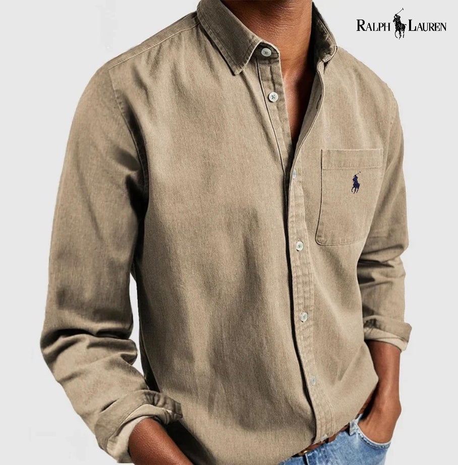 ᏒL Linen Oxford shirt (Buy 1 Get 1 Free)