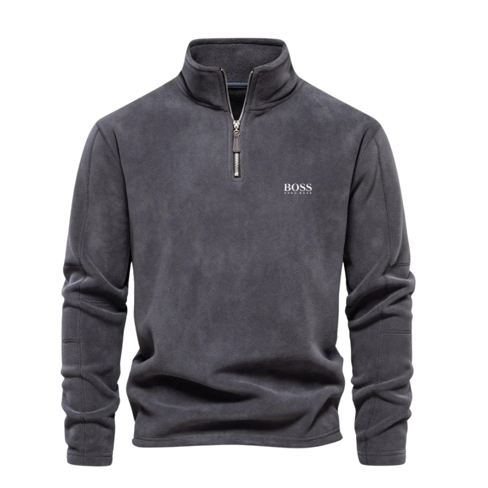 BOSS™ Prestige Fleece Quarter-Zip Pullover