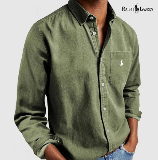 ᏒL Linen Oxford shirt (Buy 1 Get 1 Free)