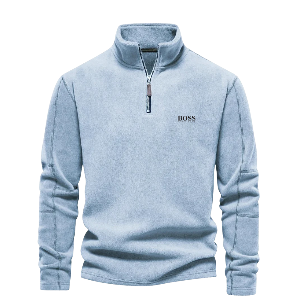 BOSS™ Prestige Fleece Quarter-Zip Pullover