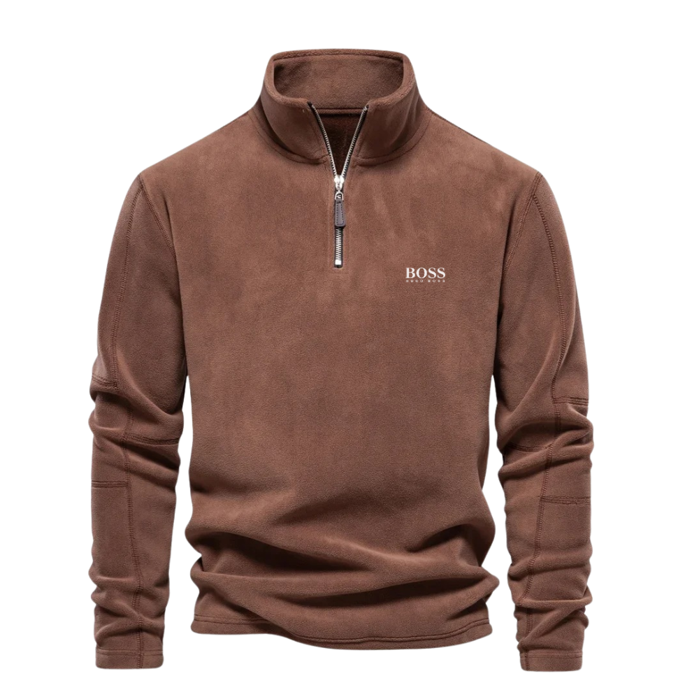 BOSS™ Prestige Fleece Quarter-Zip Pullover