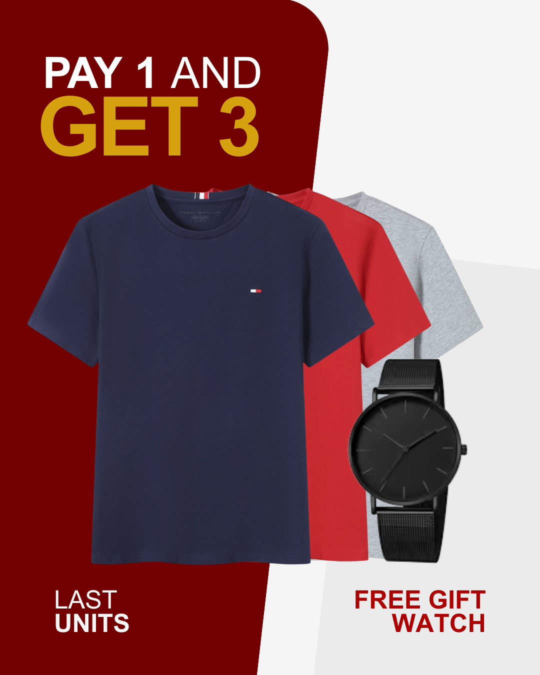 [BUY 1 GET 3] Tommy Kit + Exclusive Watch