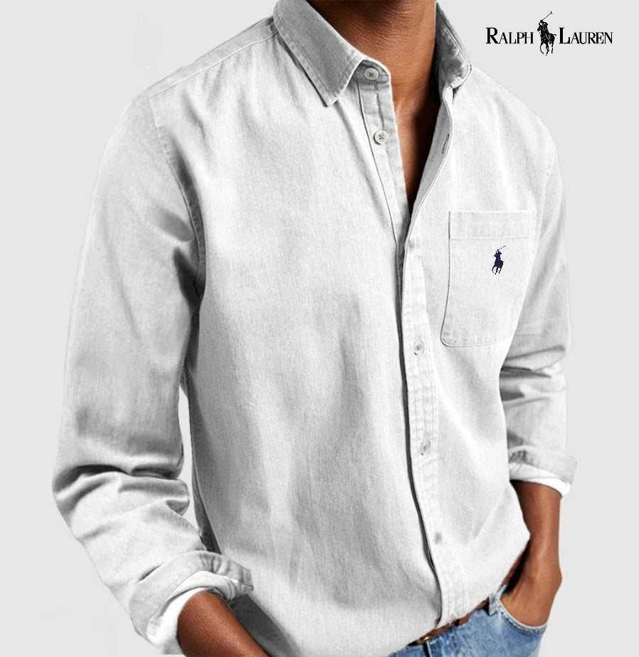 ᏒL Linen Oxford shirt (Buy 1 Get 1 Free)