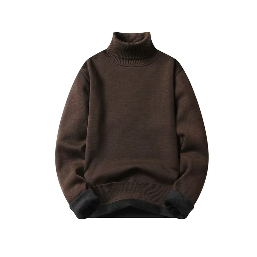 WOOL HIGH NECK SWEATER