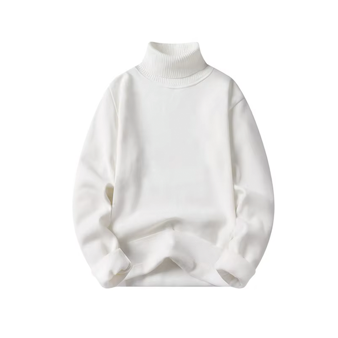 WOOL HIGH NECK SWEATER