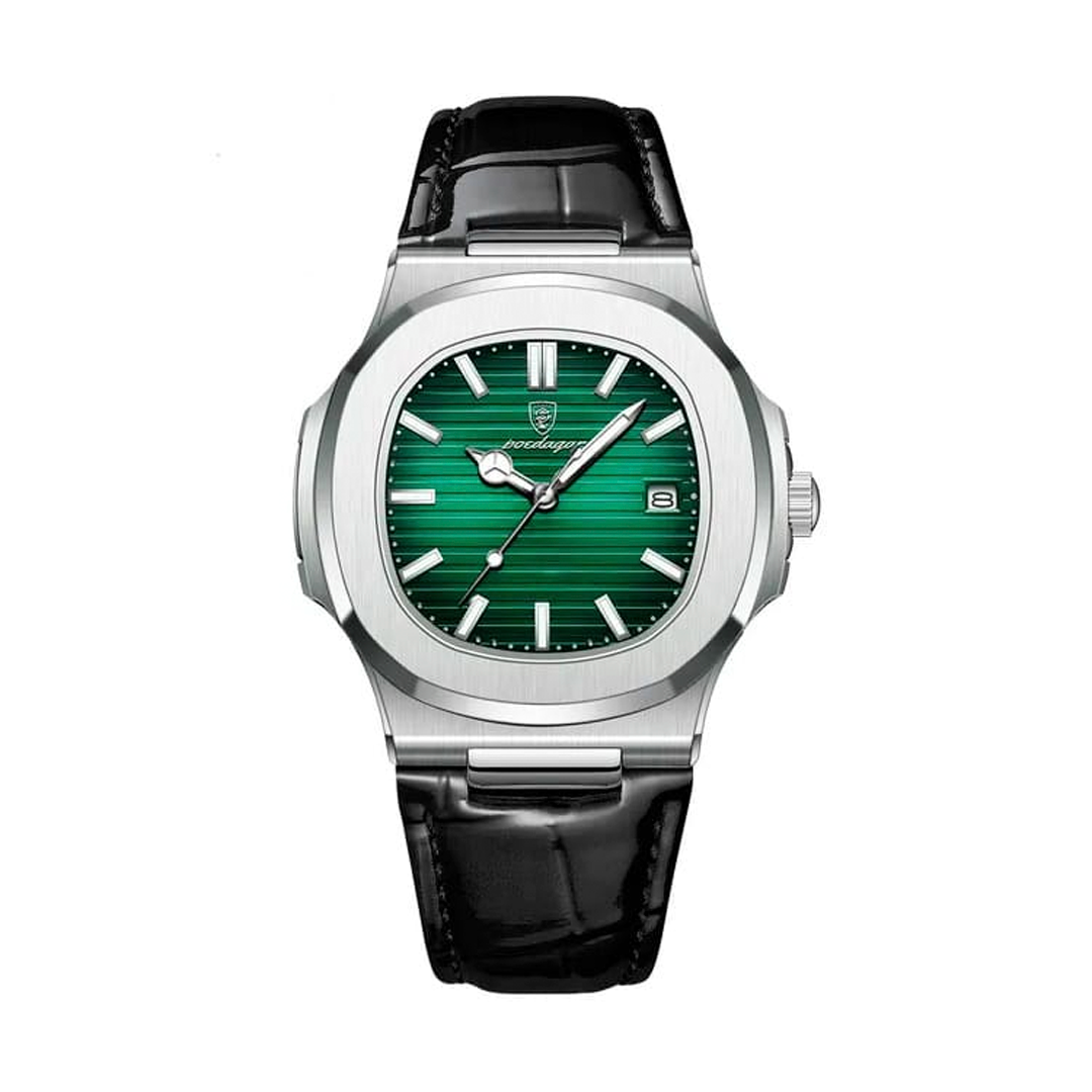 WATCH WITH LEATHER STRAP – ELEGANCE