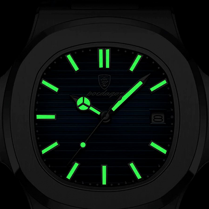 WATCH WITH LEATHER STRAP – ELEGANCE