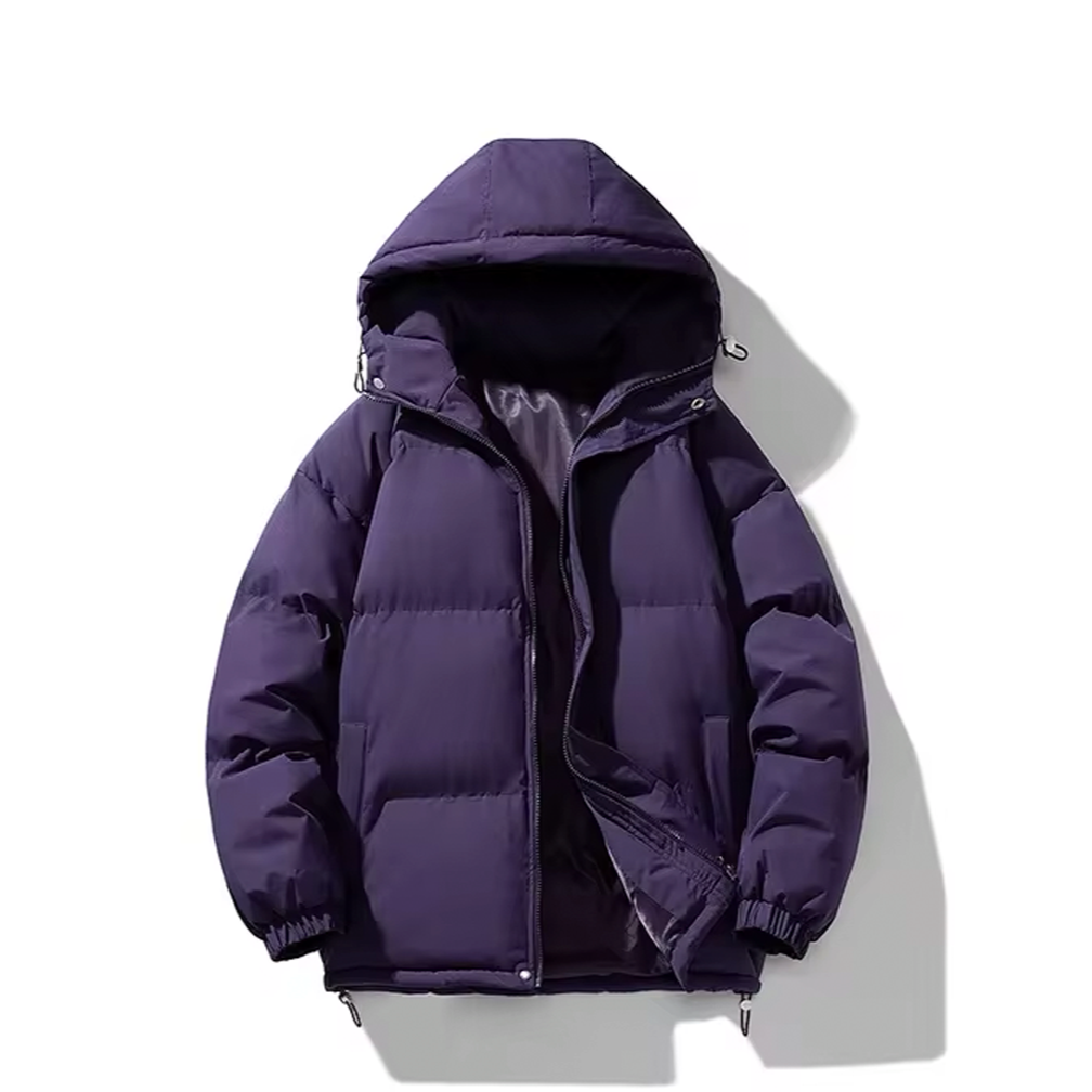 MEN'S HOODED DOWN JACKET