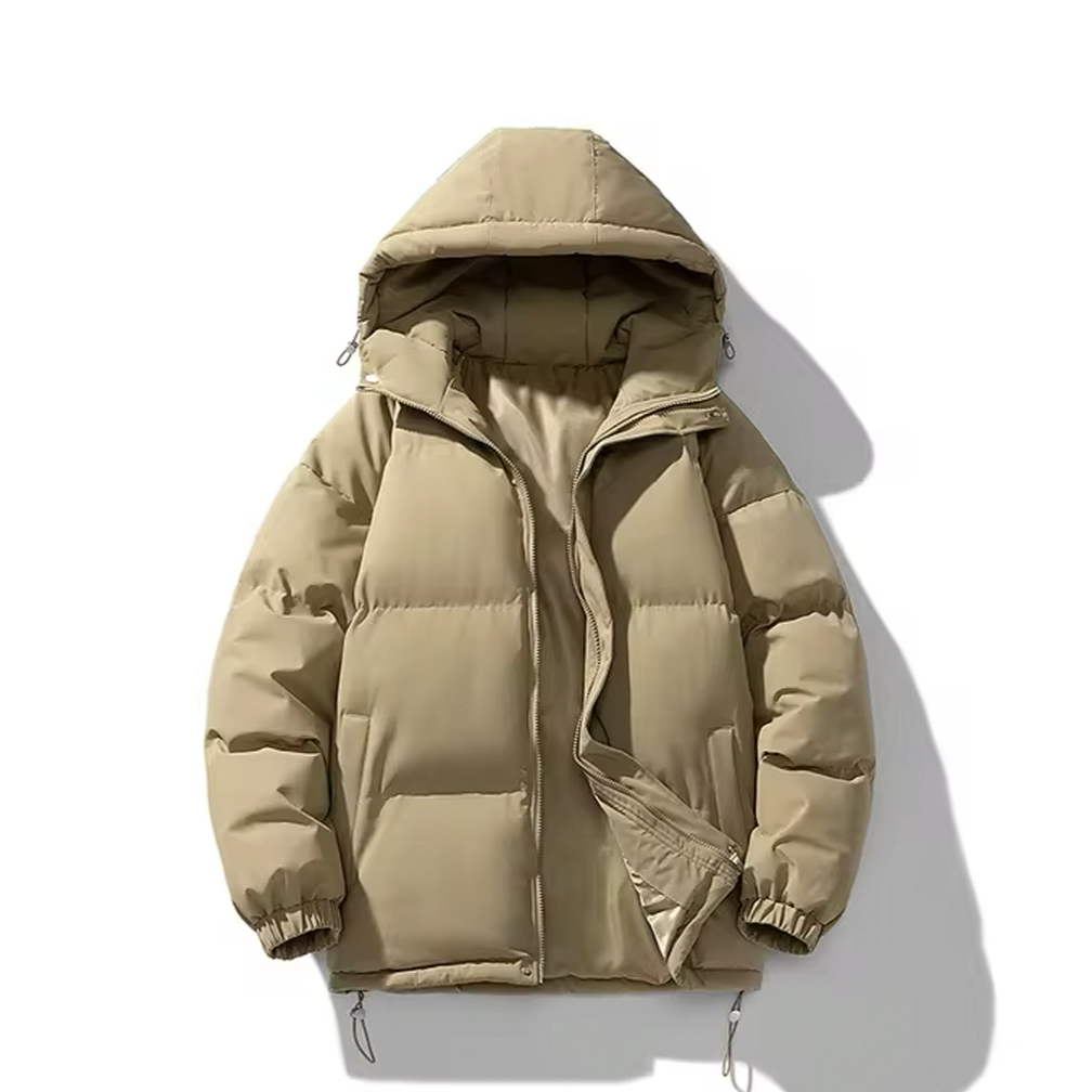 MEN'S HOODED DOWN JACKET