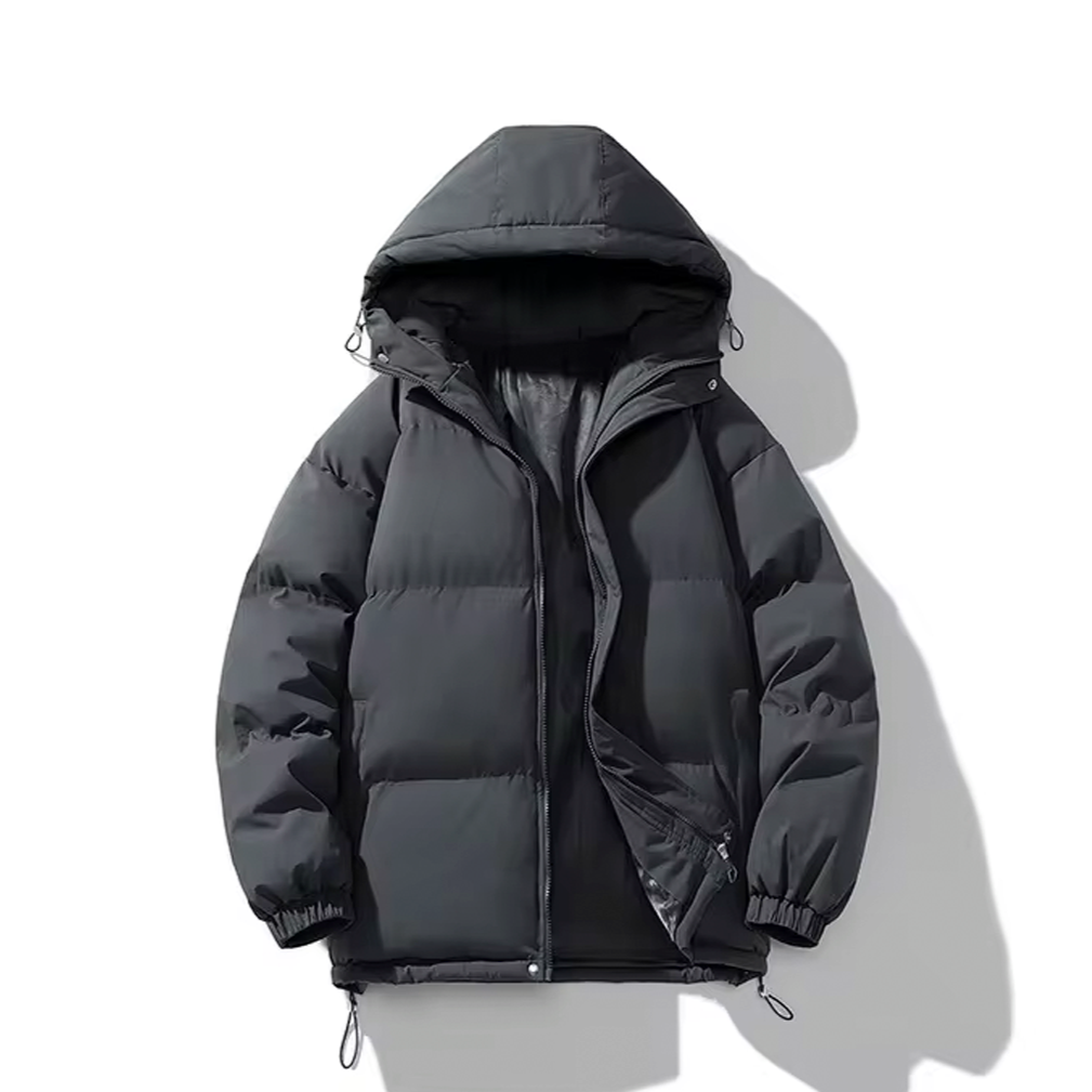 MEN'S HOODED DOWN JACKET