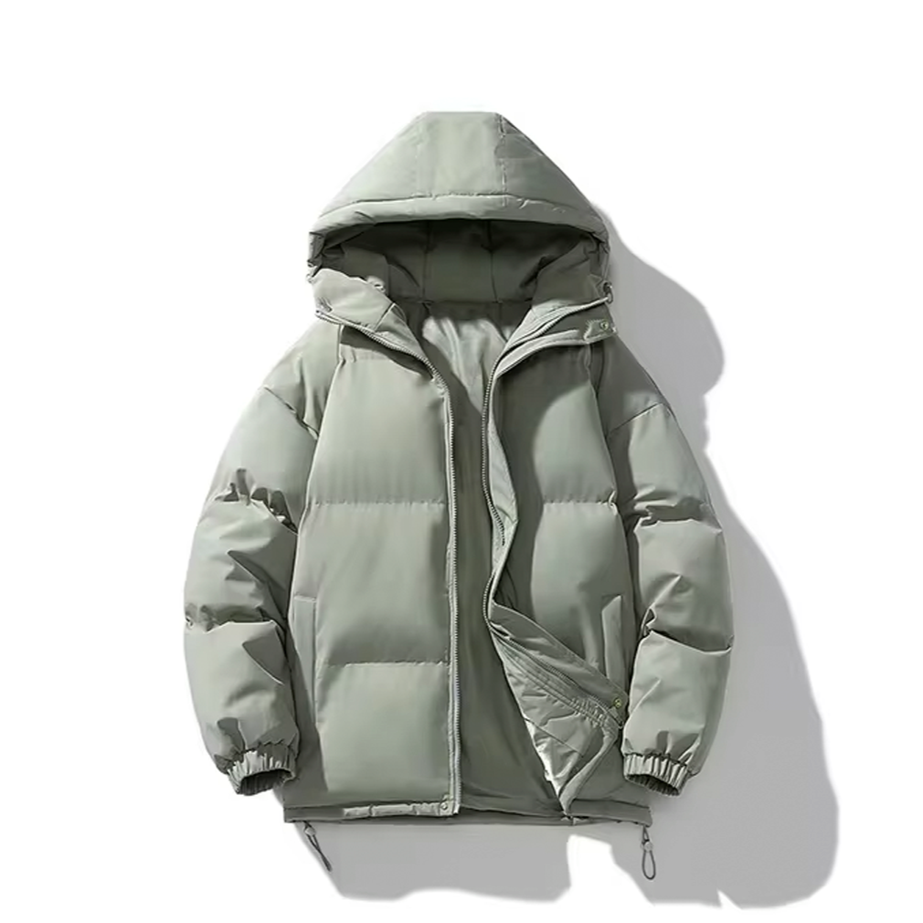 MEN'S HOODED DOWN JACKET